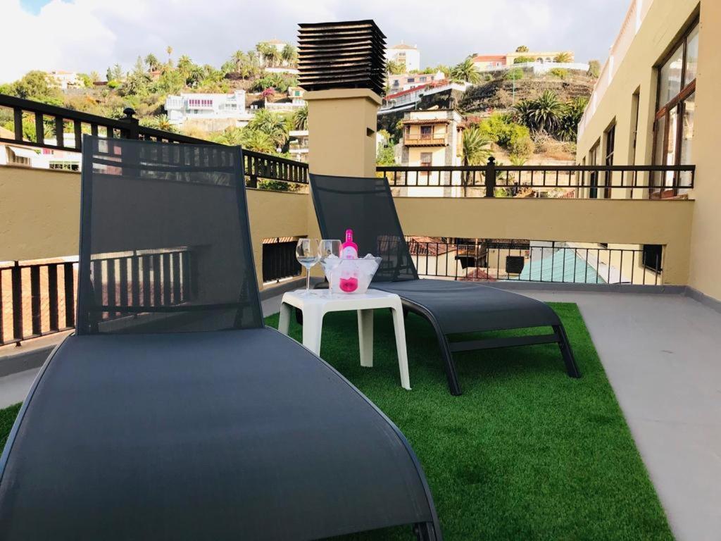 Estudio Con Amplia Terraza En Puerto De La Cruz Exterior foto